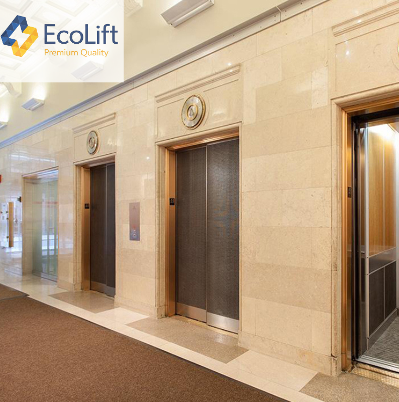 Thang máy tải khách Ecolift tải trọng 450kg, 630kg, 800kg, 1000kg